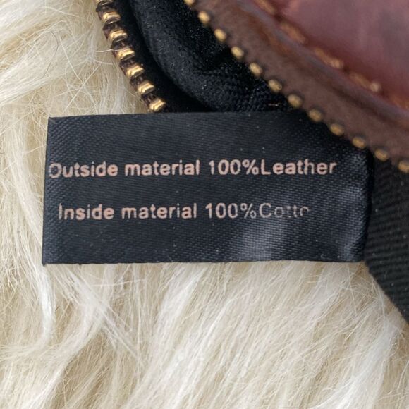 Harbour 2nd: Brown Leather Crossbody Adjustable Strap Bag - Gently Used - Picture 8 of 15